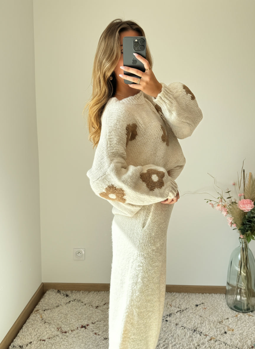 Fleur Douce – Pull en Maille