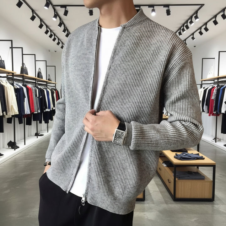 Henri | Cardigan Classique en Maille Premium