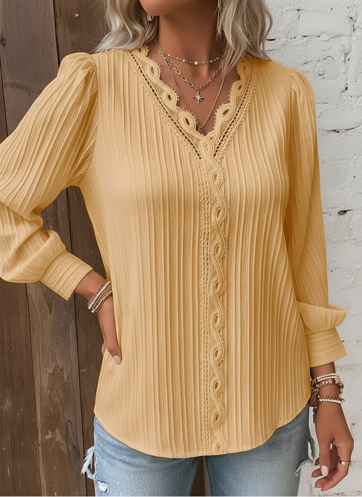 Blouse - Élodie Plissée