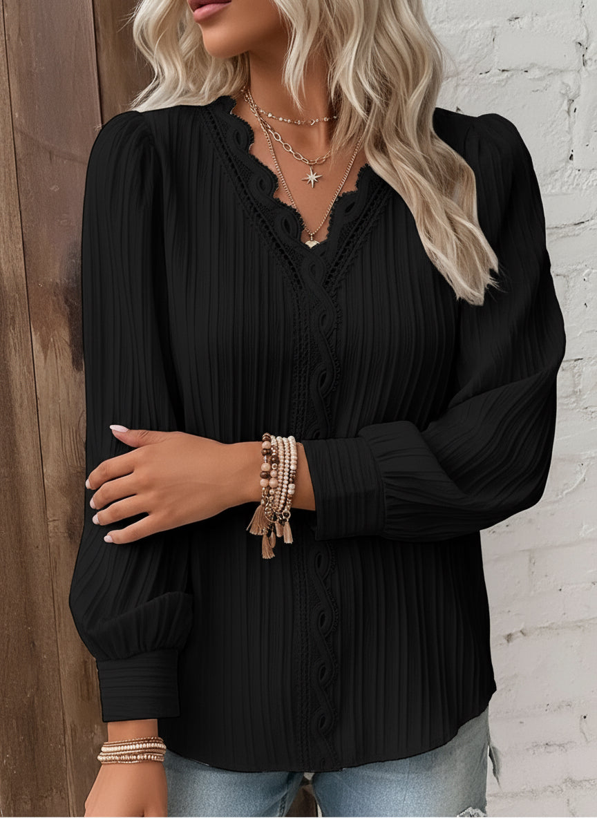 Blouse - Élodie Plissée