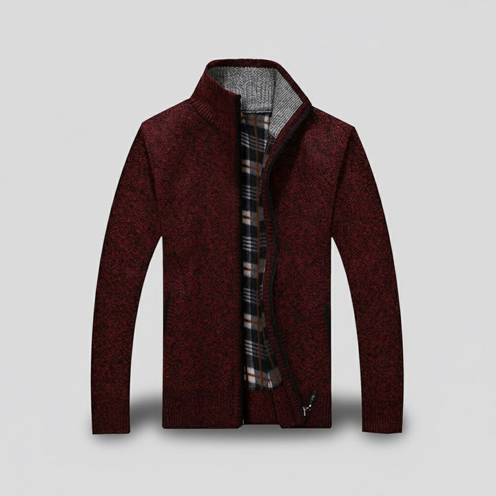 Marc | Veste Tricotée Doublée Confort Thermique