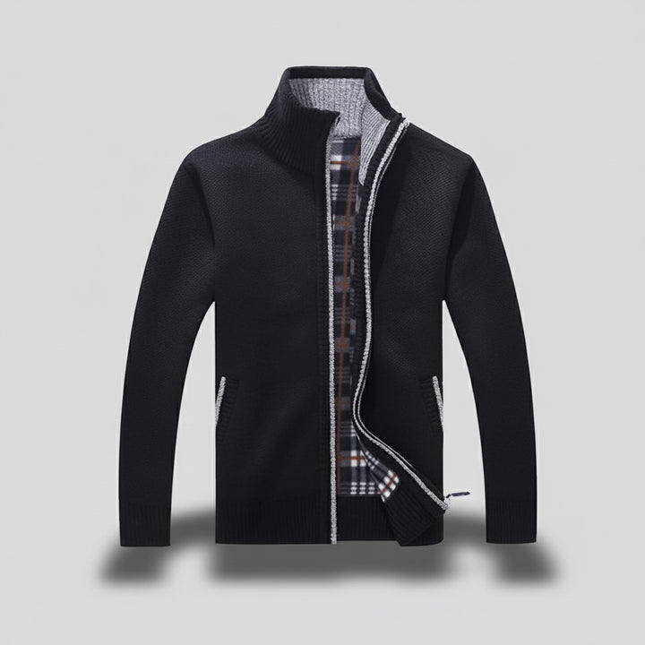 Marc | Veste Tricotée Doublée Confort Thermique