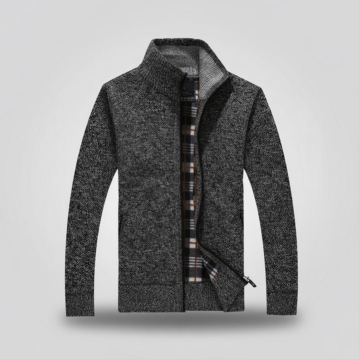 Marc | Veste Tricotée Doublée Confort Thermique