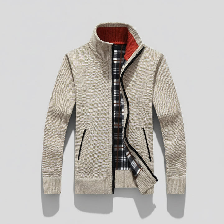 Marc | Veste Tricotée Doublée Confort Thermique