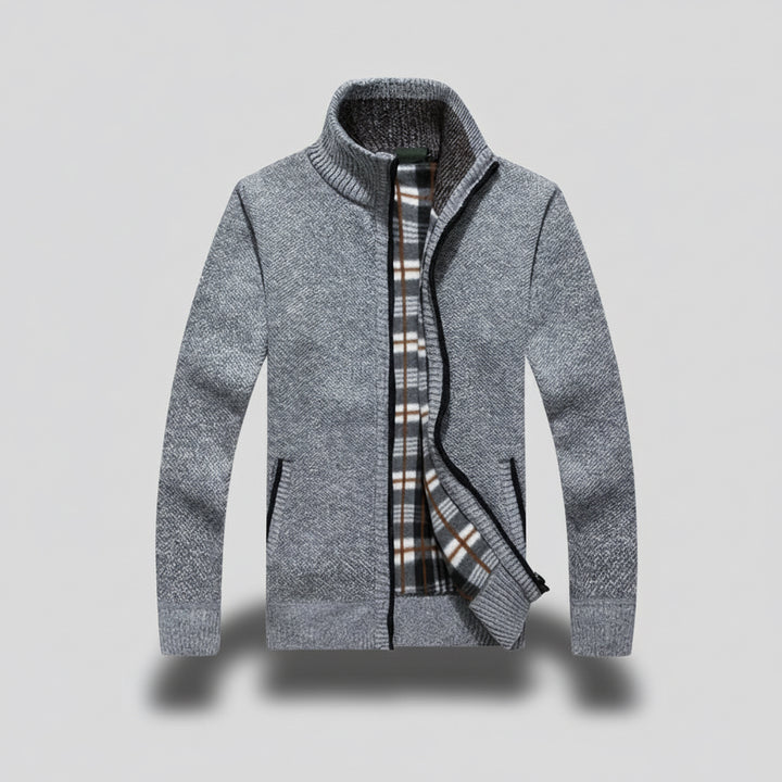 Marc | Veste Tricotée Doublée Confort Thermique