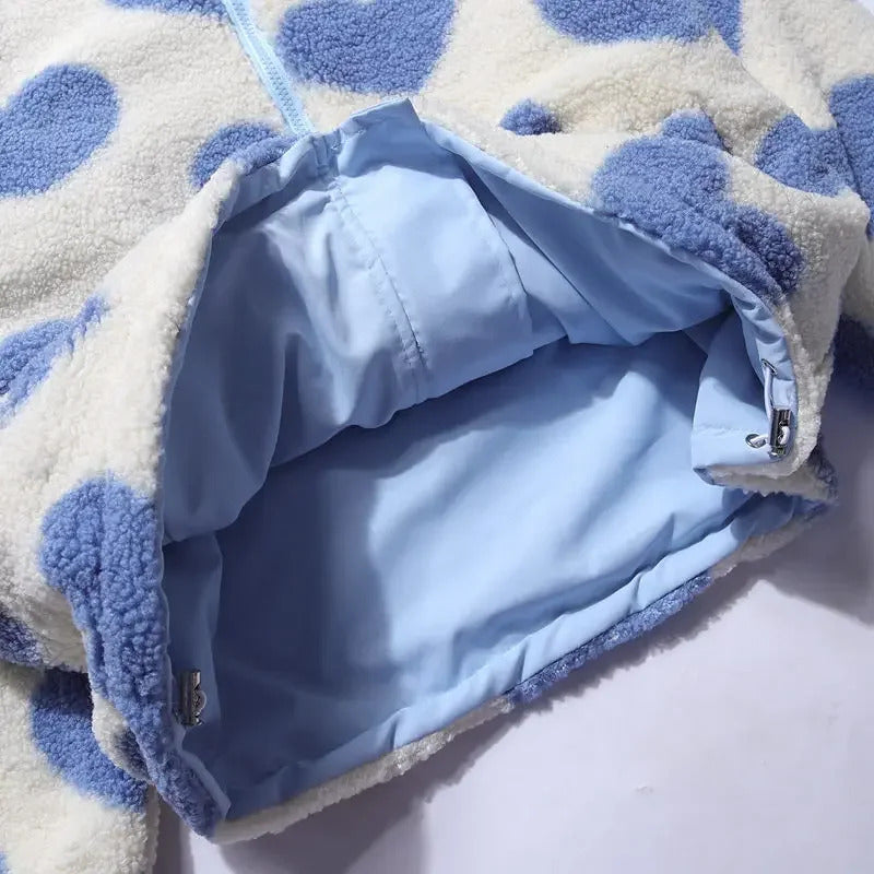 Daria™ | Veste réversible à cœurs