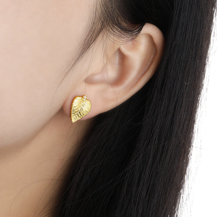 Boucles d’oreilles Feuilles d’Élégance
