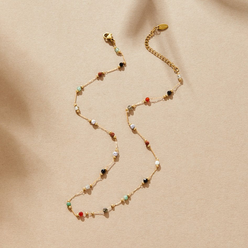 Lulu Perles pierre Collier